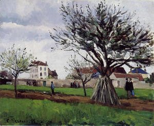 Camille Pissarro - Apple Trees at Pontoise