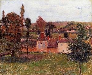 Camille Pissarro - Farm at Basincourt