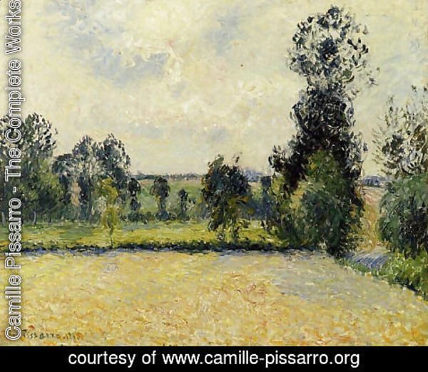 Camille Pissarro - Field of Oats in Eragny