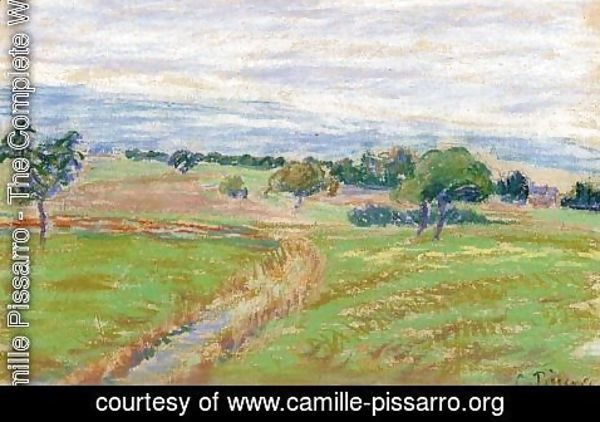 Camille Pissarro - The Hills of Thierceville