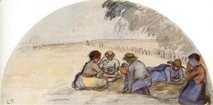 Camille Pissarro - The Picnic
