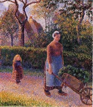 Camille Pissarro - Woman with a Wheelbarrow