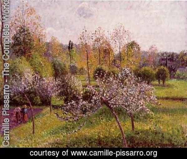 Camille Pissarro - Flowering Apple Trees, Eragny
