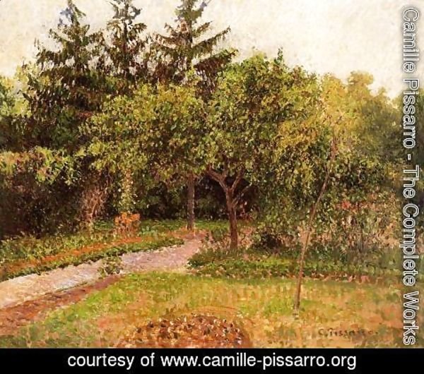 Camille Pissarro - The Garden at Eragny
