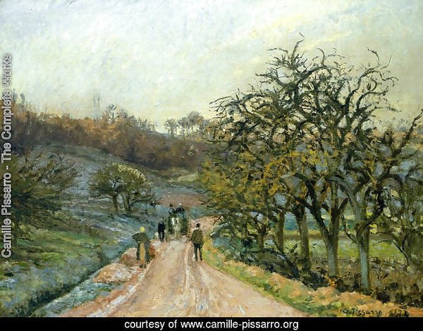 Lane of Apple Trees near Osny, Pontoise
