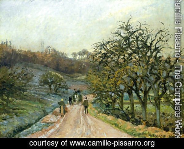 Camille Pissarro - Lane of Apple Trees near Osny, Pontoise