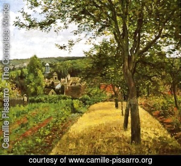 Camille Pissarro - Orchards at Louveciennes