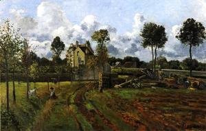 Camille Pissarro - Landscape at Pontoise III