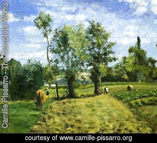 Camille Pissarro - Spring Morning, Pontoise