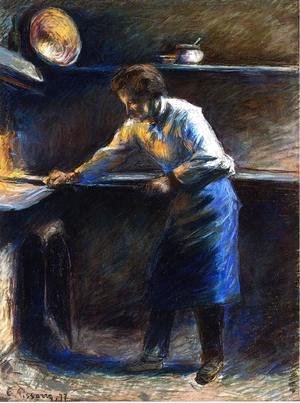Camille Pissarro - Eugene Murer at His Pastry Oven