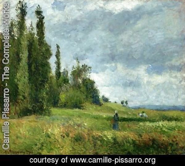 Camille Pissarro - The Petit Bras of the Seine at Argenteuil