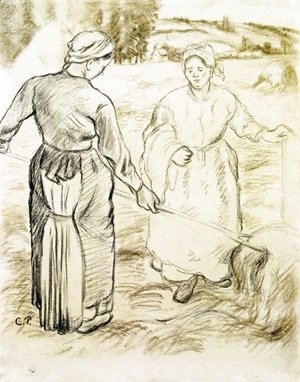 Camille Pissarro - The Tedders I