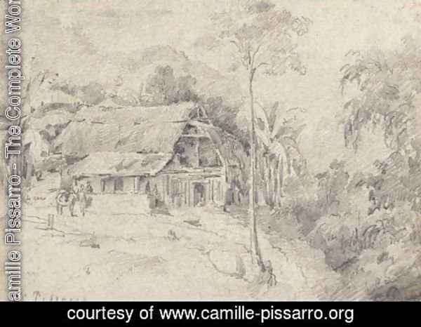 Camille Pissarro - Cottage in the Jungle