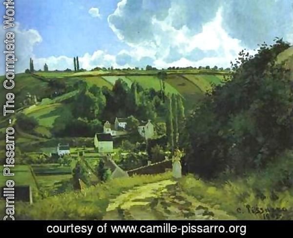 Camille Pissarro - Jallais Hill at Pontoise