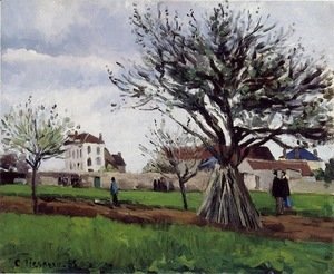Camille Pissarro - Apple Trees at Pontoise (The Home of Pere Gallien)