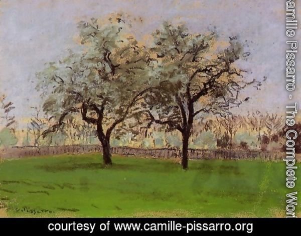 Camille Pissarro - Apple Trees at Pontoise 2
