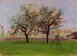 Camille Pissarro - Apple Trees at Pontoise 2