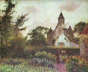 Camille Pissarro - Knocke church