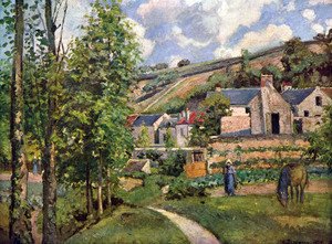 Camille Pissarro - Landscape in Pontoise
