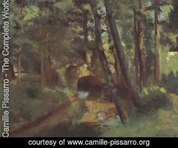 Camille Pissarro - Small bridge of Pontoise