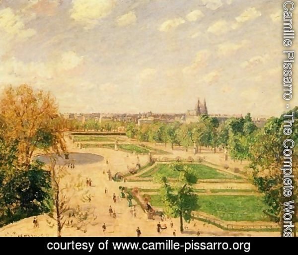 Camille Pissarro - The Tuileries Gardens 2