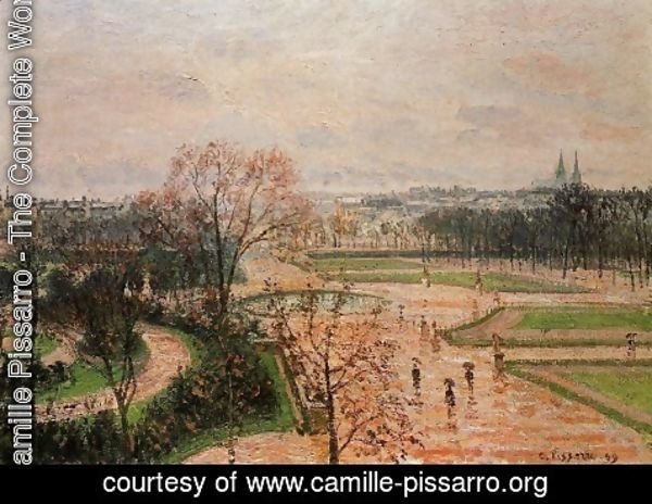 Camille Pissarro - The Tuileries Gardens 3