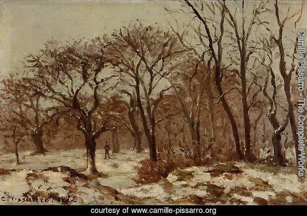 Chestnut Orchard in Winter 1872