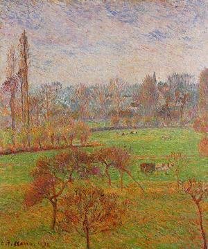 Camille Pissarro - Morning Autumn Efagny  1892