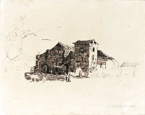 Camille Pissarro - Iglesia de la Pastora