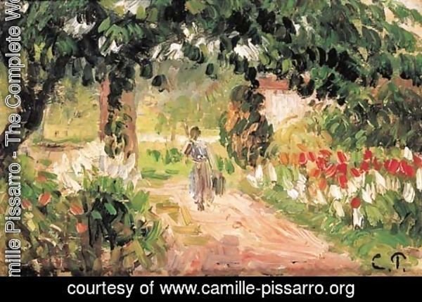 Camille Pissarro - Jardin a Eragny