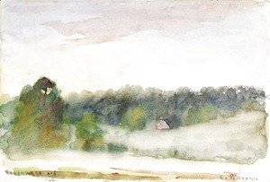 Camille Pissarro - Paysage a Eragny