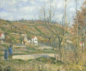 Camille Pissarro - Le chou pres de Pontoise