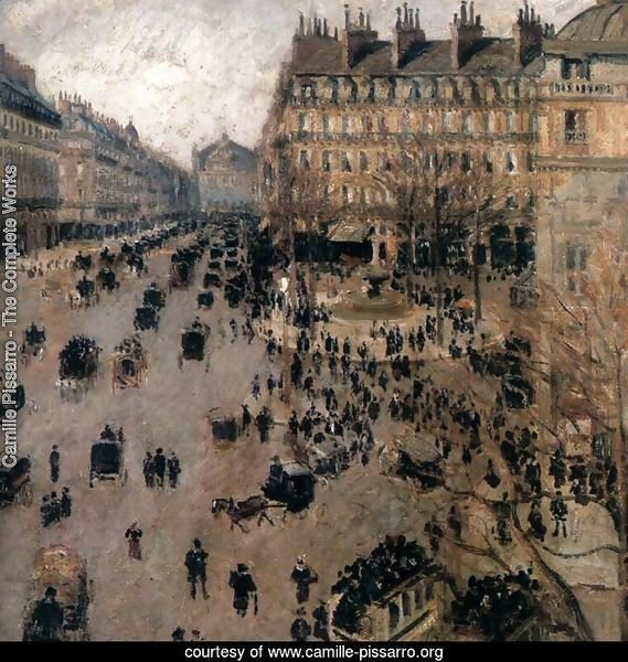 Place du Theatre Francais (detail)