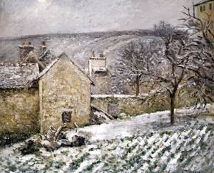 Snow at l'Hermitage, Pontoise