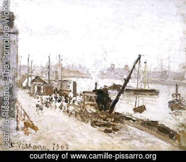 Camille Pissarro - The Quay at Le Havre