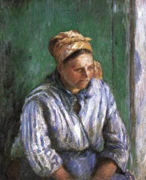 Camille Pissarro - Mre Larchevque (The Washerwoman)