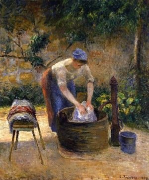 Camille Pissarro - The Laundry Woman 2