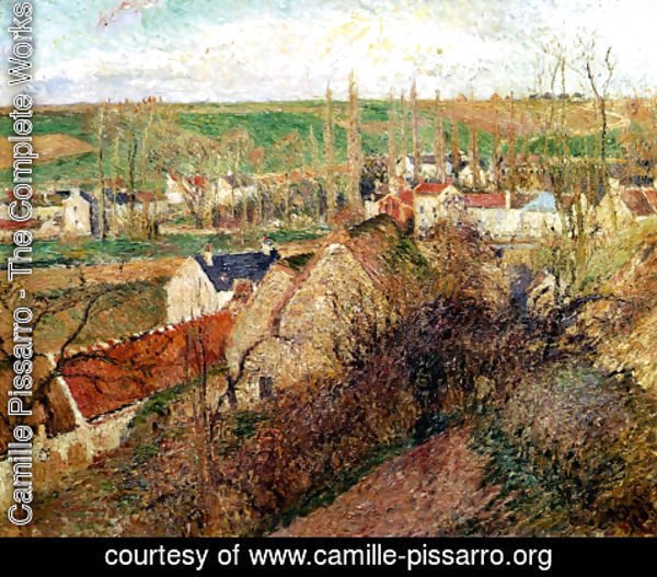 Camille Pissarro - View of Osny near Pontoise