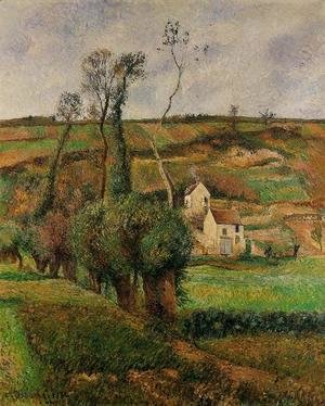Camille Pissarro - The cabage place at Pontoise