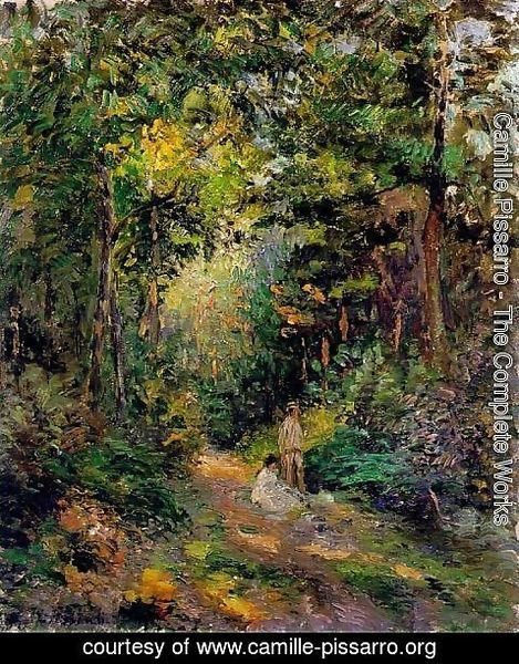 Camille Pissarro - Autumn, Path through the Woods