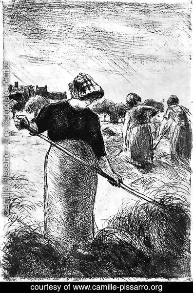 Camille Pissarro - The hayymaker