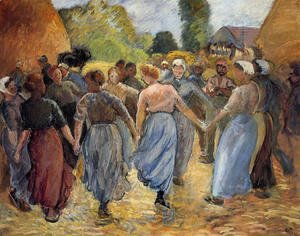 Camille Pissarro - The Roundelay