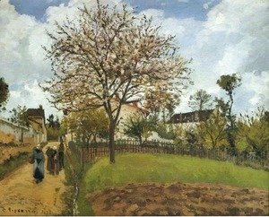 Camille Pissarro - Landscape at Louveciennes 2