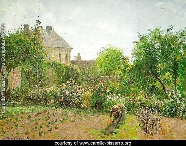 The Artist's Garden at Eragny 1898