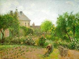 The Artist's Garden at Eragny 1898