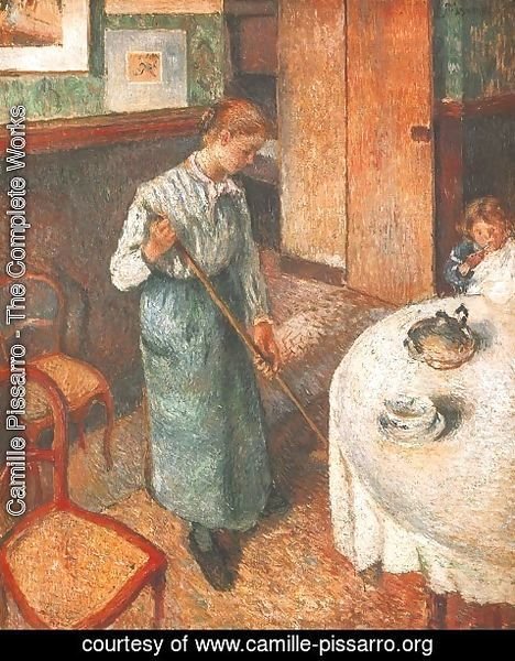 Camille Pissarro - Little Country Maid