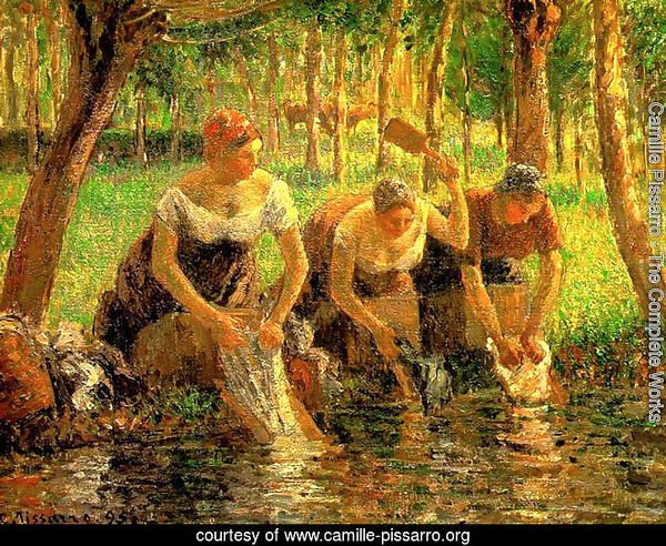 Washerwomen, Eragny-sur-Epte 1895