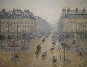 Camille Pissarro - Avenue de L'Opera, Paris, 1898