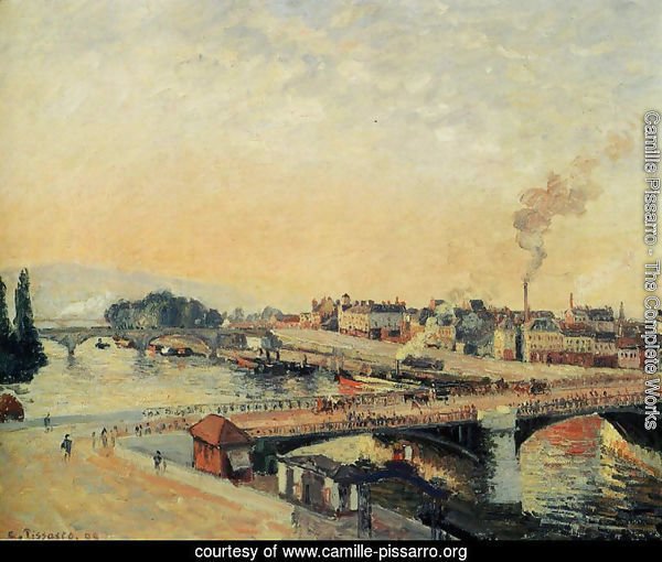Sunrise at Rouen, 1898
