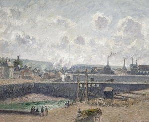 Camille Pissarro - Hillside of Vesinet, Yvelines, 1871